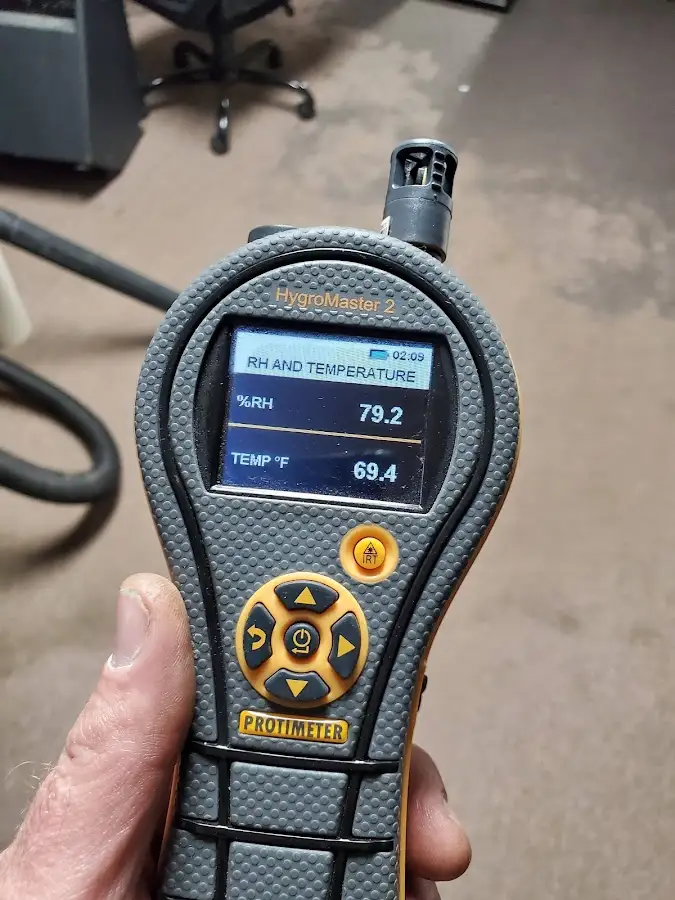 Moisture meter humidity assessment for Mold Remediation & Removal in Salem Lakes
